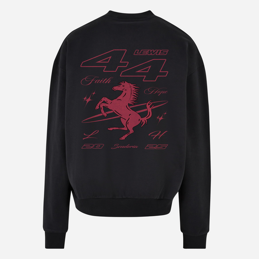 LEWIS 44 X SCUDERIA BLUZA BEZ KAPTURA