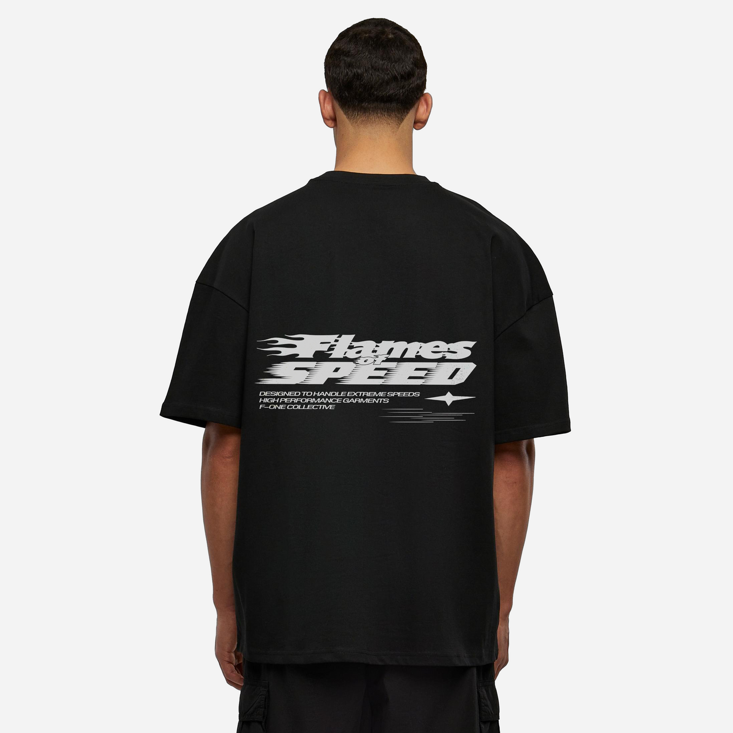 FLAMES OF SPEED KOSZULKA OVERSIZE