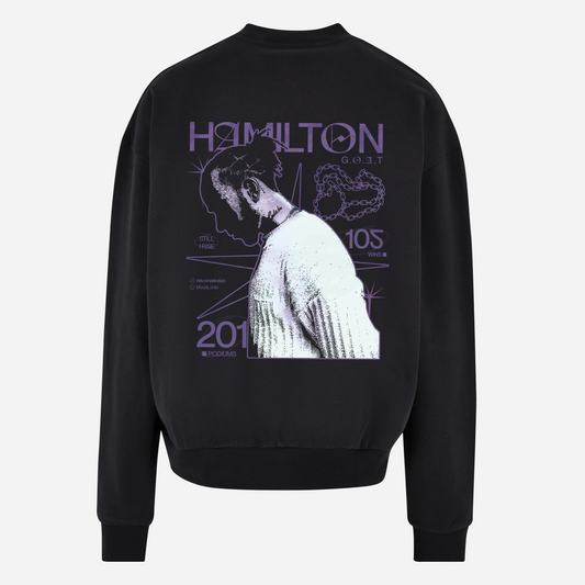 HAMILTON BLUZA BEZ KAPTURA