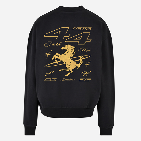 LEWIS 44 X SCUDERIA BLUZA BEZ KAPTURA