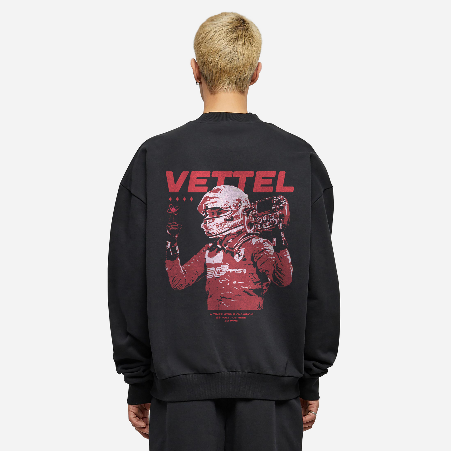 VETTEL BLUZA BEZ KAPTURA